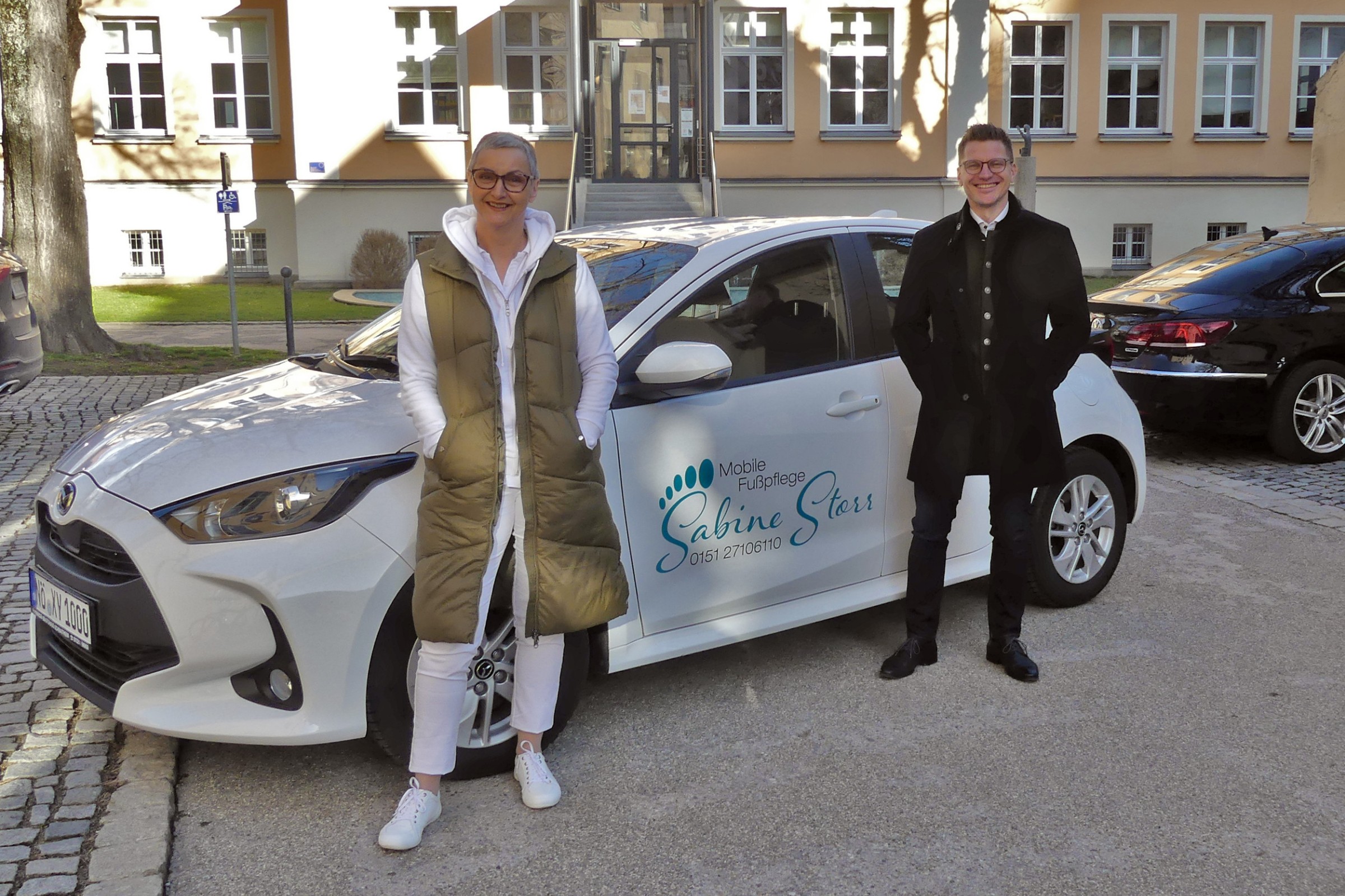 Glückwunsch vom Bürgermeister